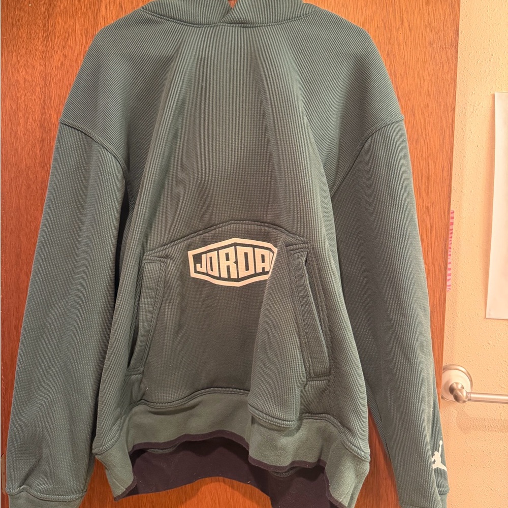 Jordan forest green hoodie